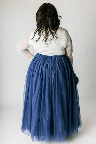 Society Long Tutu Navy