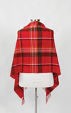 Plus Size Clothing for Women - Red Button Plaid Scarf - Society+ - Society Plus - Buy Online Now! - 5